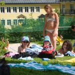 Schwimmen und Stöckchensuche (6. Tag)